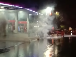 SPBU Margomulyo Terbakar