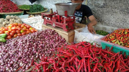 Harga Cabai dan Bawang di Pasar Sidoarjo Turun
