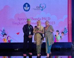 Bunda PAUD Lamongan Raih Penghargaan Widya Dharma Utama Tingkat Nasional