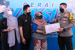 Dorong Percepatan Program Vaksinasi, 1000 warga Jaksel Disuntik Vaksin