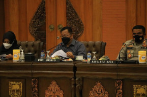 Pemkot dan Pemkab Mojokerto Perketat Pengamanan Larangan Mudik