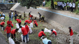 Antisipasi Musim Hujan, Bupati Jombang Canangkan Program Resik Kaliku