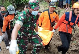 Pondasi Jembatan Ambrol, Dua Pekerja Tewas Tertimbun