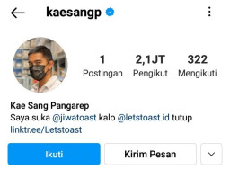 Mendadak, Akun Instagram Kaesang Dihapus