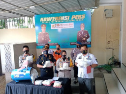 7 Kg Sabu Disimpan Dalam Kompresor, Mau Dikirim ke Madura