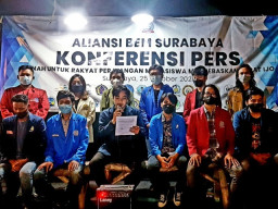 BEM Se-Surabaya, Ancam Walikota Eri Turun ke Jalan