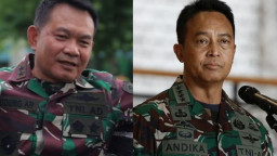Andhika, Panglima TNI dan Dudung, Kasad