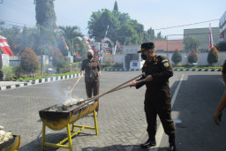 BB Narkoba Senilai Rp 400 Juta Dimusnahkan