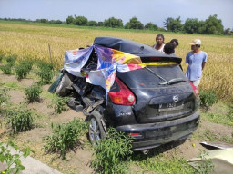 Wanita Sidoarjo Tewas Tertabrak KA di Perlintasan Tanpa Palang
