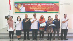 Dinkop UM Nganjuk Gelar Pelatihan Penyusunan Laporan Keuangan