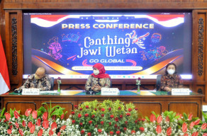 Pemprov Jatim dan Bhayangkari Gelar Event Budaya Canthing Jawi Wetan Go Global