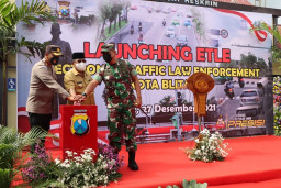 Resmi Diberlakukan Hari Ini, Forkopimda Kota Blitar Launching ETLE