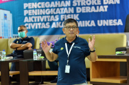 Peringati Hari Stroke Dunia, Unesa Gandeng Kortex Sosialisasikan Pentingnya Hidup Sehat Pada Masyarakat