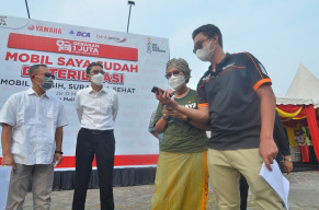 Kampanyekan Prokes Dengan Gerakan 1 Juta Mobil Bebas Virus