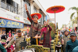 Mojokerto Heboh, 8 Daerah Suguhkan Pertunjukkan Spektakuler di Kirab Budaya Mojo Bangkit 2023
