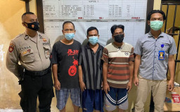 Judi di Dekat Makam, 3 Pria Diamankan