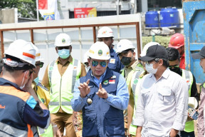 Tinjau Pembangunan Underpass Dewi Sartika Depok, Ridwan Kamil: Insya Allah Akhir Tahun Selesai