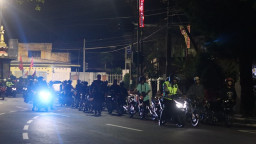 Polres Blitar Kota Amankan Puluhan Pembalap Liar saat Razia