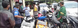 Gerebek Rumah Warga, Polisi Sita 14 Motor Diduga Curian