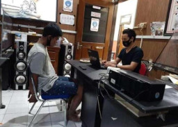 Pembunuh Kakek Bisri Ditangkap Polres Blitar