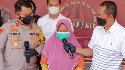 Diinterogasi Kapolres, Bandar Arisan Lebaran Fiktif Mewek