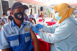 Penghuni Lapas Mojokerto Dapat Jatah Vaksin Sinovac