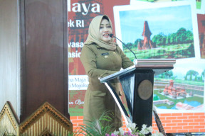 Lestarikan KCBN Trowulan, Bupati Ikfina Buka Sosialisasi Peraturan Sistem Zonasi Kawasan Trowulan.