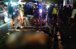 Bus Sugeng Rahayu Tabrak 2 Pemotor di Medaeng Sidoarjo, 1 Pemotor Asal Krian Tewas