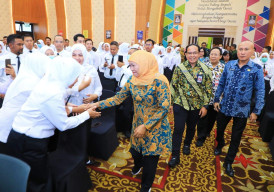 Gubernur Khofifah Buka Orientasi PPPK Angkatan 1-8 Tahun 2024