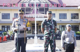 517 Petugas Gabungan Siap Amankan Pemilu di Situbondo