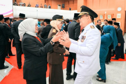 Anik Maslachah Beri Pesan Tentang Kesejahteraan kepada Pj Gubernur Adhy Karyono