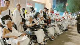 Jemaah Lansia Berhaji Tahun 2024, Turun