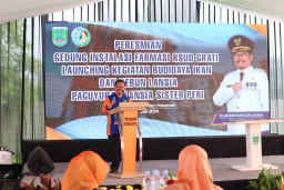 Pj Bupati Launching Gedung Instalasi Farmasi dan Inovasi 'SISTER PERI SI-PLUS'