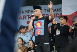 Kampanye Sepi, Ahmad Dhani Senggol Harun Masiku dan Sambo di Kebraon