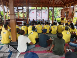 Inginkan Hasil Maksimal, Relawan Gibran Center Lamongan Gelar Doa Bersama