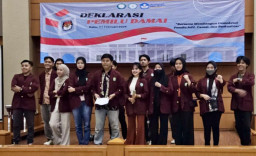 BEM UNIPI Deklarasi Pemilu 2024 Damai