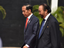 Paloh-Jokowi Ketemu, Jawabannya Berbeda, Tadi Jokowi Merespon