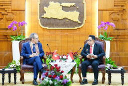 Kunjungan Dubes Swiss, Pj Gubernur Adhy Jajaki Peningkatan Kerjasama Sektor Perdagangan & Investasi