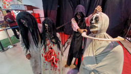 Wahana Rumah Hantu The Killer, Sajikan Kengerian Ala Urban Legend Jawa Timur