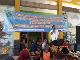 Sedekah Bumi Dibarengi dengan Sosialisasi PBB