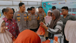 Gerakan Pangan Murah Digelar Polres Jombang