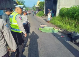 Lansia di Malang Tewas Terlindas Truk