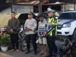 Tabrak Pemotor saat Balap Liar, Diamankan