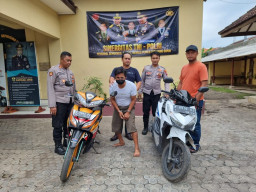 Maling Motor di Probolinggo Diamuk Massa