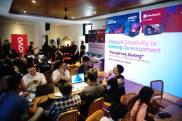 Dukung Kreatifitas Dunia Game, Lenovo Gelar Roadshow di Indonesia