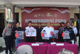 Polresta Pasuruan Bongkar Kasus Tindak Pidana Percobaan Pencurian Indomaret