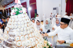 Sambut Bulan Suci Ramadhan, Pj Gubernur Adhy Karyono Gelar Tradisi Megengan