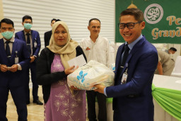 Sambut Idul Fitri 1445 H, Grand Heaven Santuni Ratusan Warga Pra Sejahtera