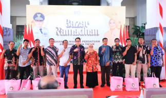 Gelar Bazar Ramadhan, Pj Gubernur Adhy: Jadi Sabuk Pengaman dan Upaya Stabilkan Harga Bahan Pokok