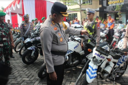 1.191 Personel Gabungan Diterjunkan Amankan Masa Mudik di Sidoarjo